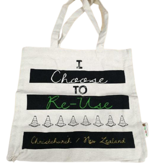 Choose to Reuse Organic Cotton Bag