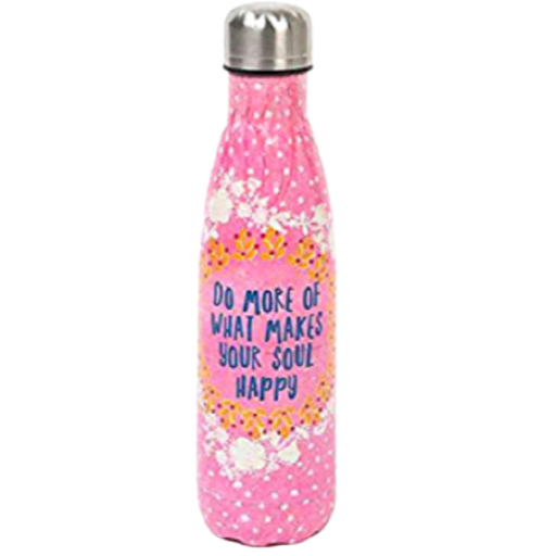 Water Bottle - What Makes the Soul Happy