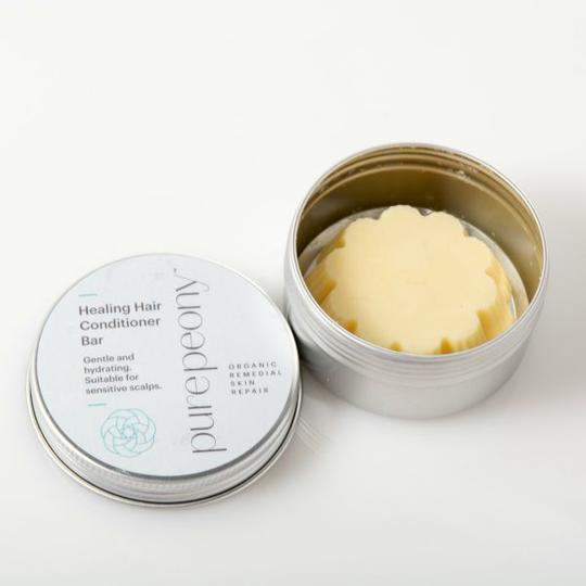 Hair Conditioner Bar in a Tin