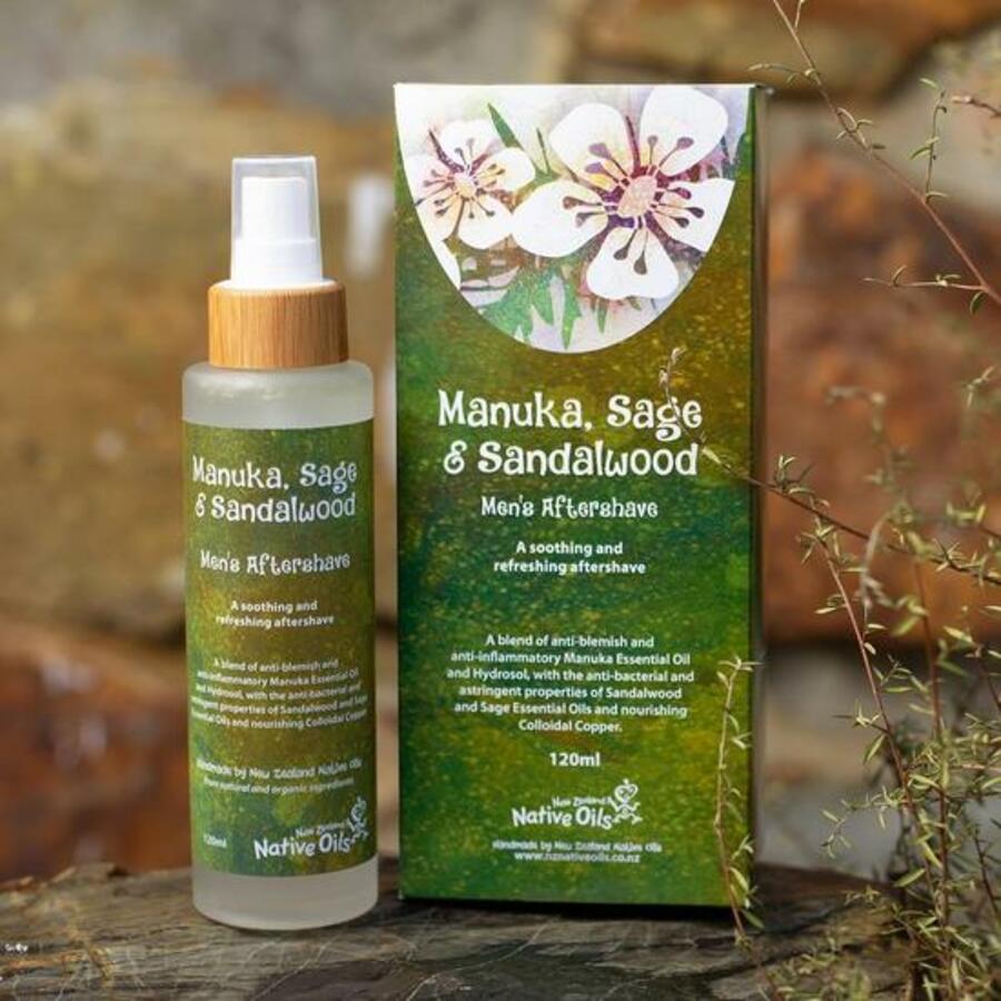 Men's Manuka Sage & Sandalwood Aftershave
