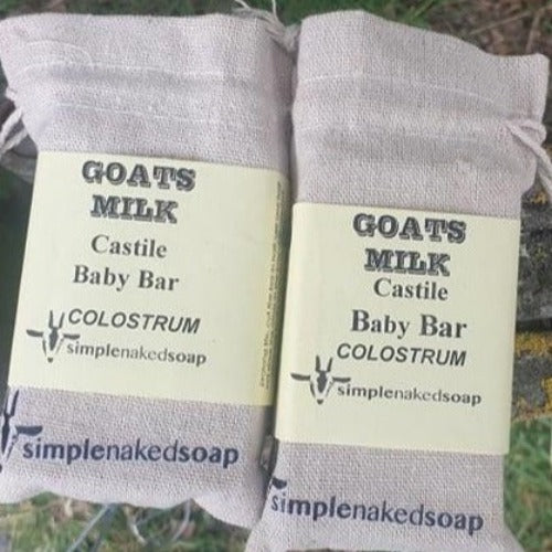 Goats Milk & Colostrum Castile Baby Bar