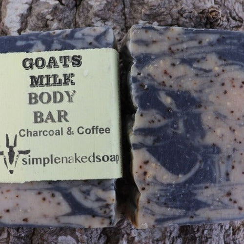 Goats Milk Charcoal & Coffee Soap