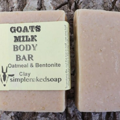 Goats Milk Oatmeal & Bentonite Soap
