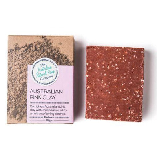 Vegan Soap Pink Clay