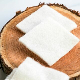Wool Reusable Make Up Remover Pads from Munch