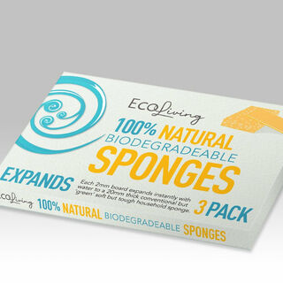 Bio-degradable Compressed Cleaning Sponge