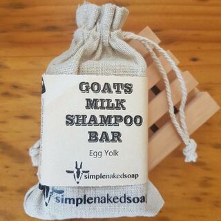 Simple Naked Soap Goats Milk Shampoo with Egg Yolk