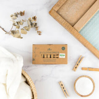 Bamboo Clothes Pegs